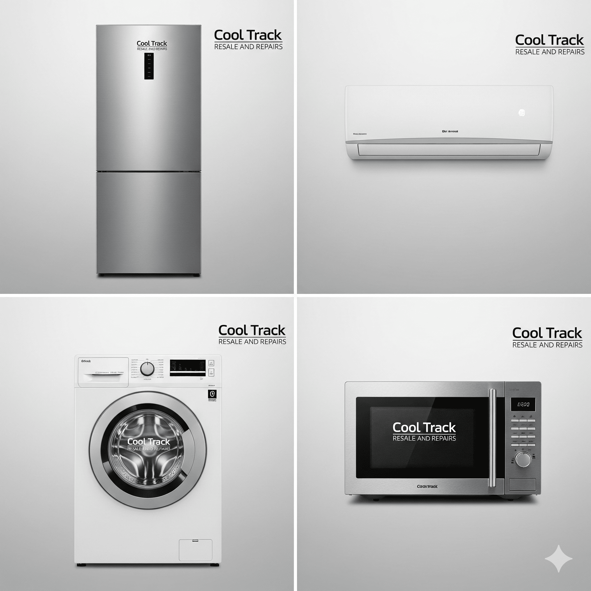 Team working on appliances